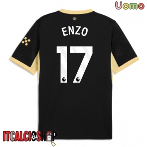 Manchester City Enzo Fernandez #17 Seconda Maglia 2026-27 Manica Corta